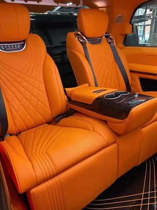 エアロシート星空ラグジュアリーVIPレザー防水ソファベッド メルセデス・ベンツVクラス/V250/VITO/ヴェルファイア/ハイエース スプリンターバン用 - Product Image 3