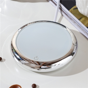 Tasse à café en céramique de porcelaine de luxe de haute qualité de 460 ml avec sous-verre à température contrôlée, tasses à thé, tasse à petit-déjeuner - Product Image 5