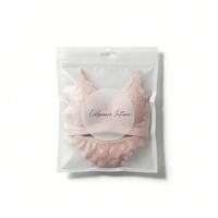Sac en Mylar refermable avec logo imprimé personnalisé 15x25cm, emballage réutilisable pour vêtements, sac en plastique imperméable de haute qualité pour sous-vêtements