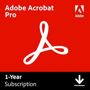 Software de Edición de PDF con Licencia Original de Adobe <span class=keywords><strong>Acrobat</strong></span> <span class=keywords><strong>Pro</strong></span> DC, Suscripción Anual Nueva 2025, Activación - Product Image 1