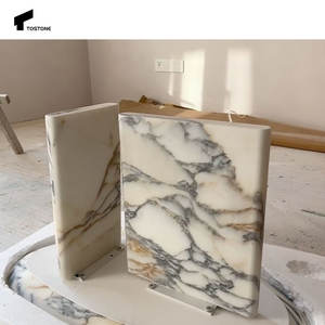 Toboneコンサイス天然アラベスカートコルキア大理石の暖炉周囲装飾用リビングルームヴィラインテリア - Product Image 6