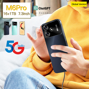 M6pro สมาร์ทโฟน4G แอนดรอยด์<span class=keywords><strong>11</strong></span> 5G ปลดล็อกที่เก็บข้อมูล<span class=keywords><strong>16</strong></span> + 1TB 6.8นิ้ว LTE Deca Core สำหรับสเปน - Product Image 5