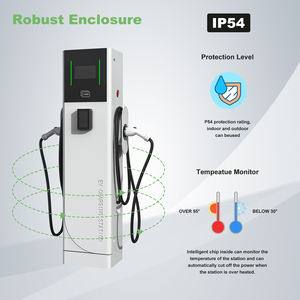 สถานีชาร์จไฟฟ้ารถยนต์ไฟฟ้า44KW 7KW 14KW <span class=keywords><strong>ต</strong></span>ั้งพื้น EV พร้อมอุปกรณ์เสริม4G WiFi - Product Image 3