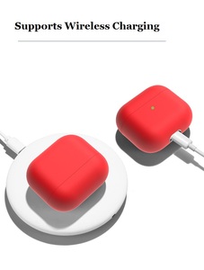 Funda de silicona inalámbrica anticaída para auriculares Funda protectora de silicona suave para <span class=keywords><strong>Airpods3</strong></span> Funda para auriculares - Product Image 4