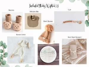 Ensemble bébé tricoté printemps-automne Kaiyue avec bandeau nouveau-né et marqueur de développement en bois, coffret <span class=keywords><strong>cadeau</strong></span> de <span class=keywords><strong>naissance</strong></span> pour filles et garçons - Product Image 5