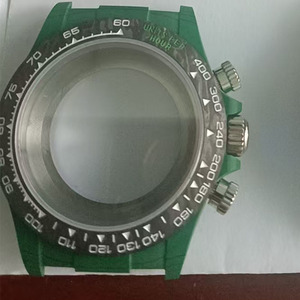 OEM Custom Luxury 4130 Movement <b>Watch</b> Accessories Forged 100% Carbon Fiber <b>Watch</b> <b>Case</b> Parts Carbon <b>Watch</b> Bracelet for 4130 - Product Image 3