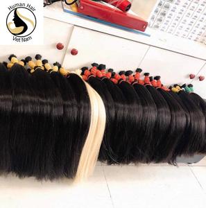 Usine directe en gros Naturel Noir En Vrac Cheveux 100% pleine cuticule haute qualité extension de cheveux humains de Cheveux Humains Vietnam - Product Image 1