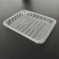 Barquette en plastique jetable de qualité alimentaire pour l'emballage de viande fraîche et la volaille en supermarché