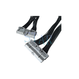 90980-12E35 Kabel Ekstensi Mobil Otomotif 34 Pin Male ke Female Harness Kabel Kustom - Product Image 5