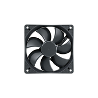 Ventilateur silencieux EC12025 de 12 cm, 220V, purification de l'air frais, armoire de stockage d'énergie, refroidissement industriel, fabriqué en Chine