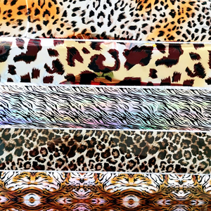 153 Pegatinas de <span class=keywords><strong>Uñas</strong></span> con Diseño de Leopardo Láser, <span class=keywords><strong>Serpiente</strong></span> y Cielo Estrellado, Coloridas, Set de 10 Colores - Product Image 5