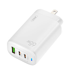 شاحن سريع احترافي 65 واط من نيتريد الغاليوم 2 C + U 20 W واحد موثوق به جيد الجودة محول شاحن واحد - Product Image 3