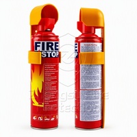 Extincteur à mousse portable de 500 ml avec support pour voiture, véhicule, bureau, cuisine, équipement de sécurité incendie, fourni par l'usine