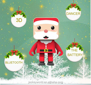 Sawolol <span class=keywords><strong>Mini</strong></span> Loa Và Không Dây Âm Thanh Nhỏ Âm Thanh Robot Loa Cubee Nhảy Múa Loa Hot - Product Image 4