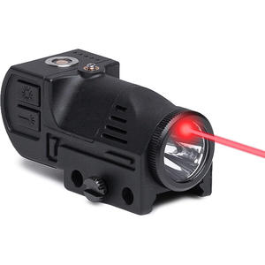hunting Tactical LED powerful <b>Flashlight</b> blue Red Green inner Laser Sight 500 Lumens Magnetic attraction charging 20mm base - Product Image 3