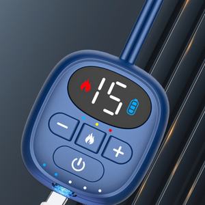 Collar Masajeador EMS con 15 Niveles de Pulso Eléctrico y 5 Niveles de Calor, Compresa Caliente de Doble Pulso para Dolor Muscular - Product Image 4