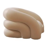 Fauteuil simple moderne et élégant ; un fauteuil moelleux et confortable pour la maison ; Meuble de salon