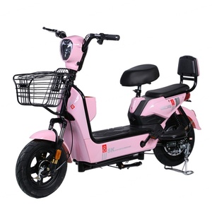 จักรยานไฟฟ้าขนาด 14 นิ้ว ขายดี พร้อมแบตเตอรี่ตะกั่ว-กรด 48V 12A สกู๊ตเตอร์ไฟฟ้า 3 สปีด จักรยานอีไบค์ 350W - Product Image 3