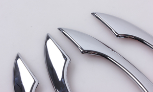 2015 pour A6 - Garniture de poignée de porte latérale - Décoration de voiture - ABS chromé - 8 pièces - Product Image 4