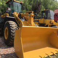 SDLG956 Radlader zum Verkauf Gebrauchte Schwerlastgeräte 5 Tonnen Kapazität Pumpenmotor für Bau Bergbau Infrastruktur