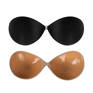 Novedad en sujetadores de algodón sexis finos <span class=keywords><strong>sin</strong></span> costuras transpirables <span class=keywords><strong>sin</strong></span> tirantes <span class=keywords><strong>sujetador</strong></span> adhesivo reutilizable para mujeres de boda - Product Image 1