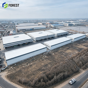 High Strength Pre Engineered Modular Steel Industrial Workshop Warehouse Large Capacity Commercial <b>Storage</b> Building Facility - Product Image 1