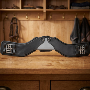 Sangle de Selle Équestre Ajustable en Cuir Véritable Premium pour l'Équitation, l'Entraînement, l'Écurie et la Compétition - Product Image 3
