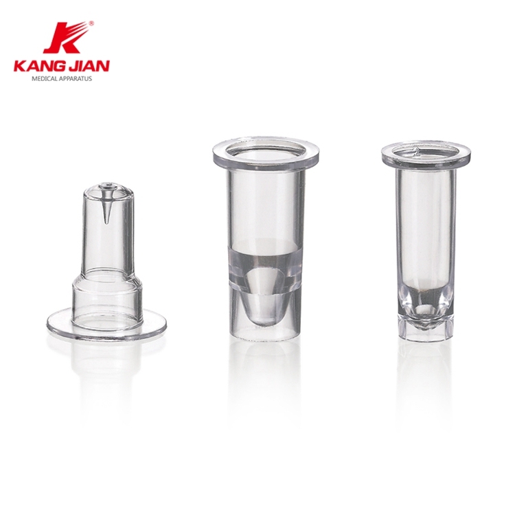 Plastic reaction cuvette for Perlong coagulometer