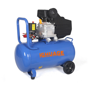 Petit <span class=keywords><strong>compresseur</strong></span> d'air électrique à entraînement direct à piston portable <span class=keywords><strong>10</strong></span> bar 50 litres - Product Image 1