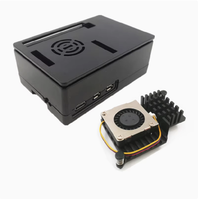 Vente en gros de boîtier en ABS pour Raspberry Pi 5 coque transparente boîtier en plastique ABS bon marché pour Raspberry Pi 5