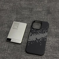 Coque PC magnétique givrée ultra-fine pour iPhone 12 13 14 15 16 17 Pro Max, antichoc, en fibre de carbone avec cadre métallique pour l'appareil photo