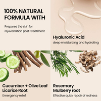 Produits de soin de la peau Vegan Redness Solutions, crème hydratante réparatrice en profondeur pour le visage, à l'aloe vera, pour les peaux sensibles et abîmées