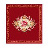 Artistic Tapestry Medallion Wool Carpet Aubusson Chinese Traditional Design Patterned Home Carpets and Rugs