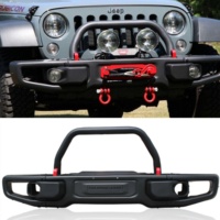 Pare-chocs avant avec barre en U haute pour Jeep Wrangler Jk 10e anniversaire