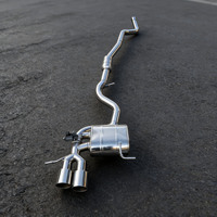 Pour BMW X1 E84 : Kit d'échappement Catback avec valve électronique pour améliorer les performances et embouts de mouvement de valve