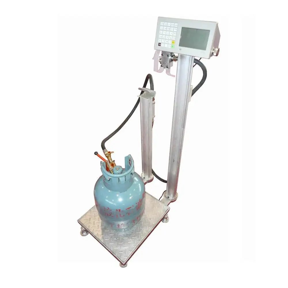 5-50kg LAr cloro amônia propano oxigênio co2 argônio neon hélio cilindro de Gás Liquefeito de petróleo GLP enchimento de peso
