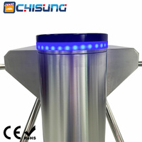 Tourniquet trépied semi-automatique à double mécanisme CSTSE011A-D 1200mmL*470mmW*980mmH, conception élargie et saillante avec bande LED