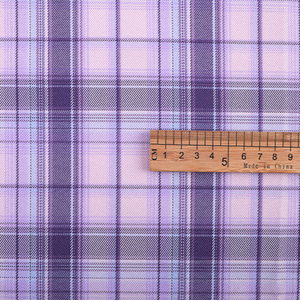 Environmental Checked Shirts Simple Pattern Plaid Knitted Polyester Fabric Simple Check Suit - Product Image 4