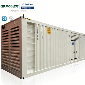 Générateur diesel Perkins 1000 KVA 60 Hz refroidi par eau, type ouvert/silencieux, ATS (commutateur de transfert automatique) - Product Image 1