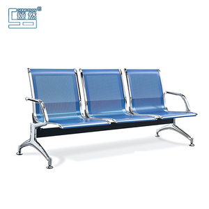 Chaises de barbier, chaises d'attente pour salon de coiffure, bancs de couleur au choix, sièges 1, 2 ou 3 places, chaise d'aéroport - Product Image 2