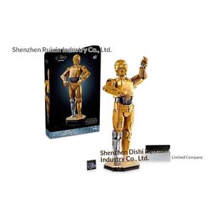 Bloques de Construcción de Plástico Compatibles con Otros Sistemas, para el Robot C-3PO 75398, Juguete de Ensamblaje para Mayores de 14 Años - Product Image 4