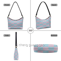 Sac à bandoulière personnalisable Gamma Phi Delta pour femmes, sac sous le bras tendance, le plus vendu pour les sororités