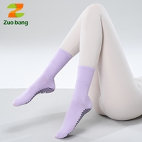 Calcetines de Yoga Profesionales para Mujer, de Alta Calidad, Ecológicos, de Algodón, con Tiras Antideslizantes, Transpirables, de Cinco Dedos