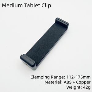 Support de <span class=keywords><strong>tablette</strong></span> extensible grand/moyen format 112-220 mm, support de <span class=keywords><strong>tablette</strong></span> robuste en ABS et cuivre <span class=keywords><strong>pour</strong></span> iPad, tablettes <span class=keywords><strong>Samsung</strong></span>, diffusion en direct - Product Image 5