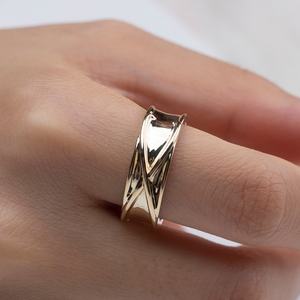 Anillo de Hombre de Oro Amarillo MSR-122010K, Joyería Personalizada - Product Image 6