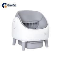 Bac à litière automatique pour chat, toilette électrique autonettoyante pour chat, bac à litière intelligent à grande ouverture avec contrôle par application