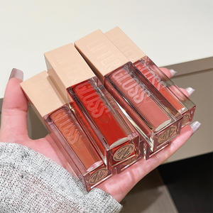 Vente en gros de brillant liquide à l'acide hyaluronique de fruits dodus brillant à lèvres hydratant couleur des lèvres Waterlight Mirror Waterproof Lip Glaze - Product Image 1