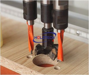 Holztech máy khoan thiết bị máy móc chế biến gỗ xuống khoan bản lề đầu duy nhất - Product Image 5
