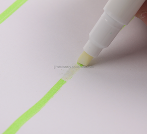 Marqueur stylo <span class=keywords><strong>surligneur</strong></span> <span class=keywords><strong>pastel</strong></span> effaçable à double tête 6 couleurs - Product Image 5