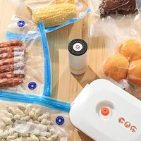 Sacs de conservation sous vide réutilisables avec pompe à air électrique, sacs à fermeture éclair pour congélateur, emballage alimentaire